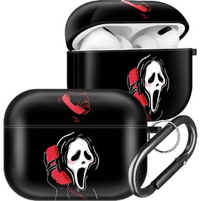 Ulirath for AirPod Pro 2019 /Pro 2 Case 2022 Skull Funny Unique Design Cases Scary Cute for AirPods Air Pods Pro 2nd Design Skeleton Cover Cases Skin for Boys Girls Kids