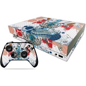 MightySkins Carbon Fiber Skin for Microsoft Xbox One X - Gothic Cross | Protective, Durable Textured Carbon Fiber Finish | Easy to Apply, Remove, and Change Styles | Made in The USA
