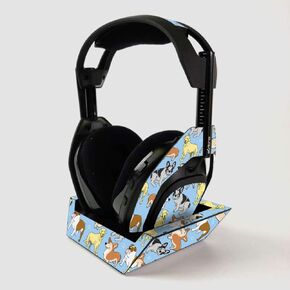 MightySkins Skin for ASTRO Gaming A50 Wireless Headphones + Base Station - Dolphin Gang | Protective, Durable, and Unique Vinyl Decal wrap cover | Easy To Apply | Made in the USA