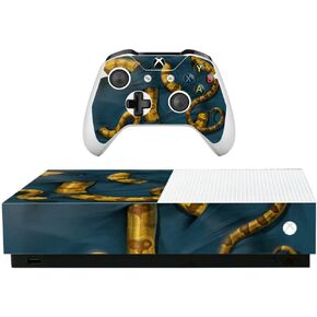 MightySkins Skin for Microsoft Xbox One S All-Digital Edition - Ankh | Protective, Durable, and Unique Vinyl Decal wrap Cover | Easy to Apply, Remove, and Change Styles | Made in The USA