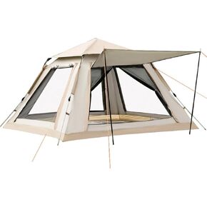 Camping Tent 4 Person, 4-Person Dome Tent, Tents for Camping Instant Automatic pop up Tent for, Backpacking, Hiking Camping Outdoor Essentials
