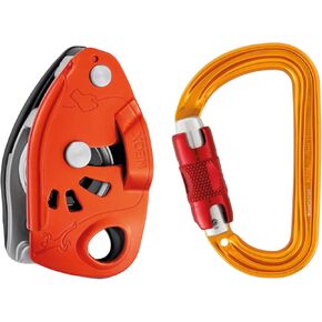 PETZL NEOX Rock Climbing Belay Device | With Cam-Assisted Blocking in Saudi Arabia