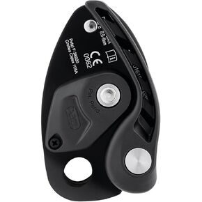 PETZL NEOX Belay device with cam-assisted blocking