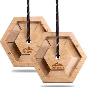 | Climbing Hangboards, Set of Portable Fingerboards for Climbing Training, Professional Climbing Boards for Finger Strenght in Rock Climbing and Bouldering