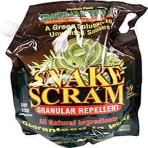 16003 Snake Scram Shaker Bag, 3.5 Pounds - Improved.,IMPROVED - Snake Scram (3.5-Pounds)