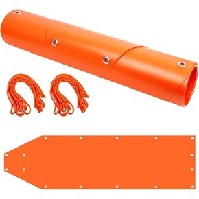 Heavy Duty Deer Drag Sled Game Glide with 2pcs Deer Drag Strap，Deer Cart Game Hauler Thickened Tear-Resistant Hunting Accessories and Gear ，Multi-Purpose Utility Sled for Hauling Deer Hunting
