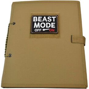 JFFCESTORE Tactical Hook & Loop Patch Book Patch Holder Flip Page Patch Book Tactical Patches Booklet Organizer store Collection patches