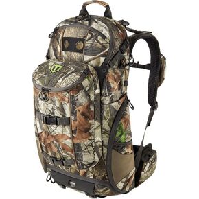 TIDEWE Hunting Backpack 3400cu, Silent Frame Hunting Pack for Bow/Rifle/Pistol(Next Camo G2)