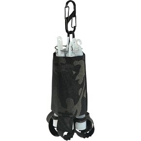 Tactical Chem Lights with Holders and Carabiner Clip, 6 Ultra Bright Glow Sticks with 12 Hour Duration for Camping Fishing and Hunting