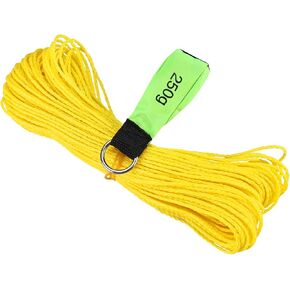 Amarine Made Arborist Throw Weight and Line Kit, 150 Foot Throw Line, 8.8 Oz Throw Weight, Suitable for Tree Climbing, High Limb Throwing, Yellow