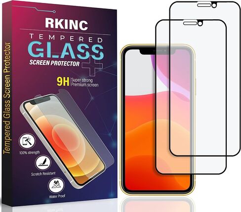 RKINC Screen Protector [2-Pack] for iPhone 12 Mini 5.4-inch, Matte Tempered Glass Film Screen Protector, 0.33mm[Anti-Glare][LifetimeWarranty][Anti-Scratch][Anti-Shatter] in Saudi Arabia