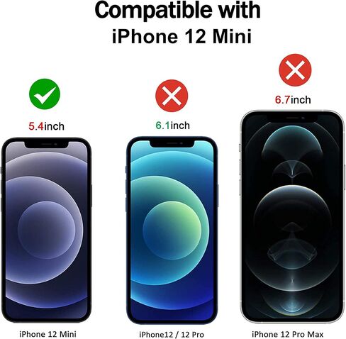 RKINC Screen Protector [2-Pack] for iPhone 12 Mini 5.4-inch, Matte Tempered Glass Film Screen Protector, 0.33mm[Anti-Glare][LifetimeWarranty][Anti-Scratch][Anti-Shatter] in Saudi Arabia