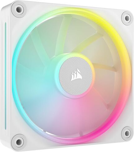 CORSAIR iCUE LINK LX120 RGB 120mm PWM Fan Single Pack – Dual Light Loops – Requires iCUE LINK System Hub (Sold Separately) – CORSAIR AirGuide Technology – Black in Saudi Arabia