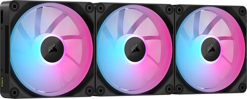 CORSAIR iCUE LINK LX120 RGB 120mm PWM Fan Single Pack – Dual Light Loops – Requires iCUE LINK System Hub (Sold Separately) – CORSAIR AirGuide Technology – Black in Saudi Arabia