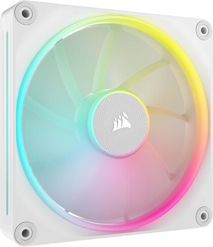 CORSAIR iCUE LINK LX120 RGB 120mm PWM Fan Single Pack – Dual Light Loops – Requires iCUE LINK System Hub (Sold Separately) – CORSAIR AirGuide Technology – Black in Saudi Arabia