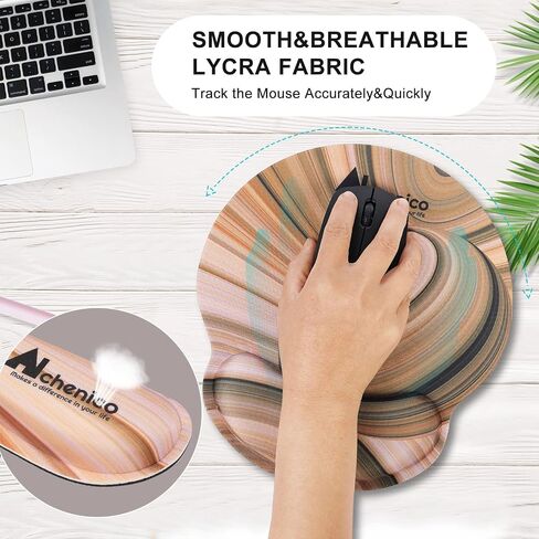Keyboard Pad Wrist Support, Ergonomic Mouse Pad Wrist Support, Upgrade Enlarge Gel Memory Foam Set Keyboard Wrist Rest Pad, Comfortable Wrist Rest for Office, Computer, Laptop,Gaming in Saudi Arabia