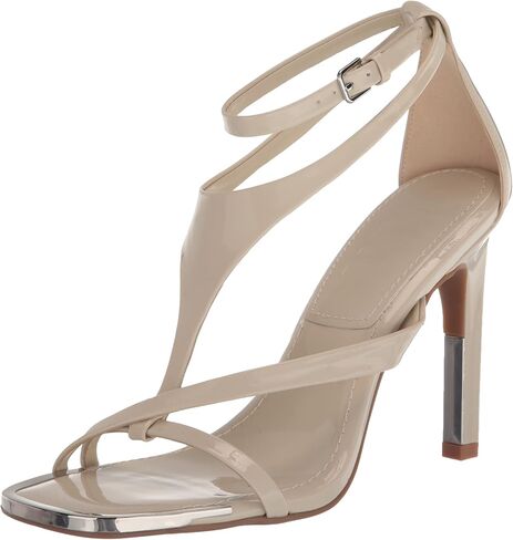 DKNY Women's Strappy Open Toe with Metallic Heel Heeled Sandal in Saudi Arabia