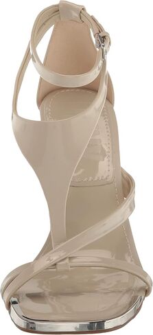 DKNY Women's Strappy Open Toe with Metallic Heel Heeled Sandal in Saudi Arabia