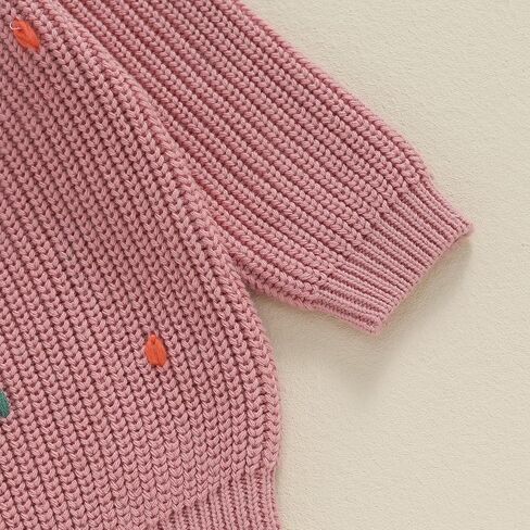 Toddler Baby Girl Boy Halloween Sweater Cute Pumpkin Oversized Sweatshirt 2024 Warm Tops Infant Fall Winter Clothes in Saudi Arabia