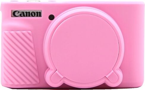 SX740 Camera Case, BMAOLLONGB Fullbody Thin Lightweight Silicone Camera Skin Body Rubber Cover Case for Canon PowerShot SX740 SX730 (Black) in Saudi Arabia
