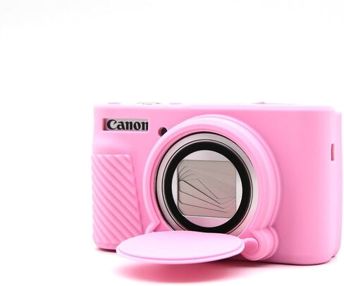 SX740 Camera Case, BMAOLLONGB Fullbody Thin Lightweight Silicone Camera Skin Body Rubber Cover Case for Canon PowerShot SX740 SX730 (Black) in Saudi Arabia