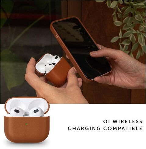 Native Union Curve Case for AirPods (3rd Gen) – Sleek Textured Silicone Case – Compatible with Qi Wireless Charging – for AirPods (Indigo) in Kuwait