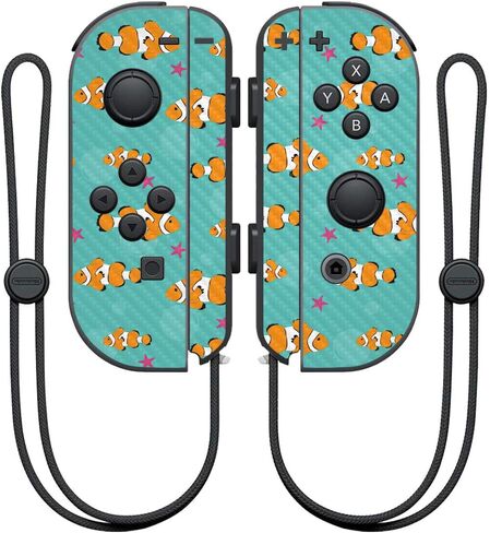 MightySkins Carbon Fiber Skin for Nintendo Joy-Con Controller - Creepy Crawly | Protective, Durable Textured Carbon Fiber Finish | Easy to Apply, Remove, and Change Styles | Made in The USA in Saudi Arabia