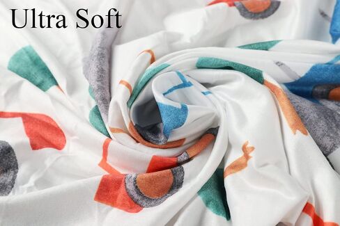 Travel Crib Fitted Sheets Set 3 Pack Compatible with Baby Bjorn, Guava Lotus Travel Crib and 24 x 42 Inch Travel Light Playard Mattress Ultra Soft Jersey Material,Rocket Satellite,Car & Bus in Saudi Arabia