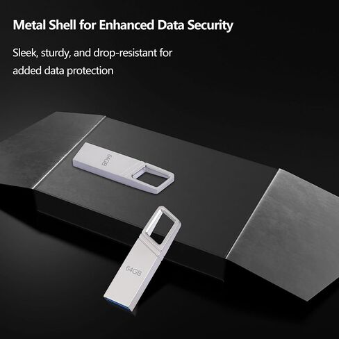 محرك أقراص فلاش 3.0 سعة 64 جيجابايت - شريحة ذاكرة USB 3.0 عالية السعة لنقل البيانات بسرعة - حل تخزين آمن ومحمول للكمبيوتر الشخصي in Saudi Arabia