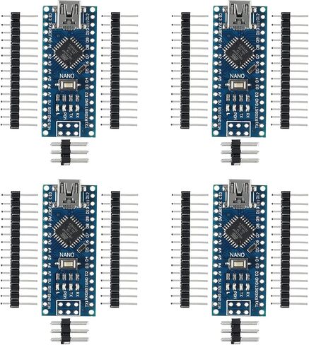 4Pcs for Nano V3.0, Nano Board ATmega328P 5V 16M Micro-Controller Board CH340C Chip 5V 16MHz Type-C Connection Compatible with Nano V3.0(Without USB Cable) in Saudi Arabia
