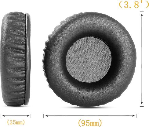 Replacement Earpads Cups Cushions Compatible with JVC Harx500 HA-RX500 Headphones Headset Pillow Foam Earmuffs Cover Cups Repair Parts in Saudi Arabia