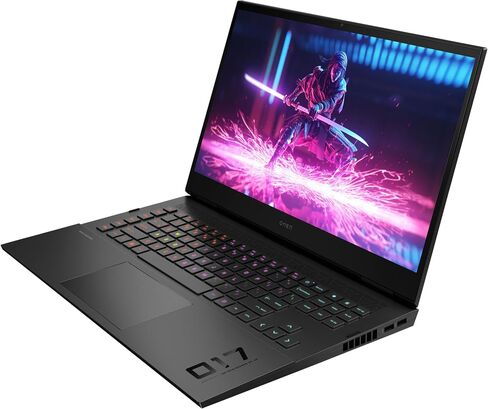 HP Omen Gaming Laptop, 17.3" QHD Display, Intel Core i9-13900HX, 64 GB DDR5 RAM, 2 TB PCIe NVMe, NVIDIA GeForce RTX 4080, Backlit Keyboard, Windows 11 Home, Black in Saudi Arabia