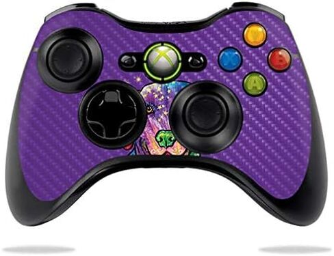غلاف MightySkins من ألياف الكربون لوحدة تحكم Microsoft Xbox 360 - Hoi an Lanterns | لمسة نهائية واقية ومتينة من ألياف الكربون | سهل التطبيق والإزالة وتغيير الأنماط | صنع في الولايات المتحدة الأمريكية in Saudi Arabia