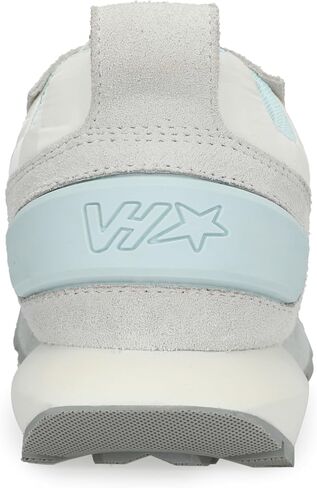 VINTAGE HAVANA Womens Miles Metallic Lace Up Sneakers Shoes Casual - Silver in Kuwait