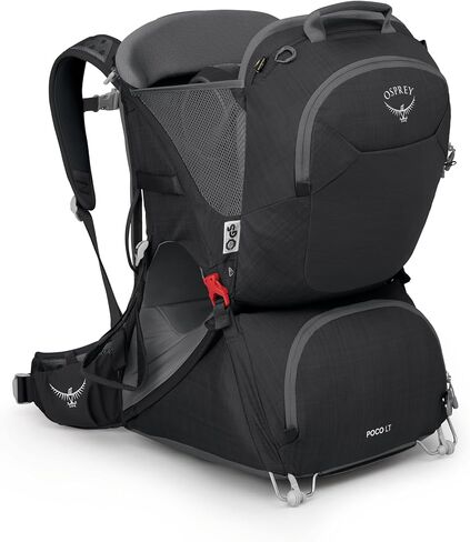 Osprey Poco LT Lightweight Child Carrier Backpack, Black in Saudi Arabia