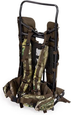TR Aluminum External Frame Backpack with Adjustable Height for Extra Large Load Hunting Hiking Design, Realtree Edge Camo in Saudi Arabia