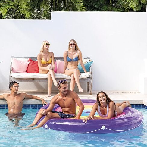 Intex Rainbow Fiesta Island, Inflated Size: 2.01m x 24cm (57285EU) in Saudi Arabia