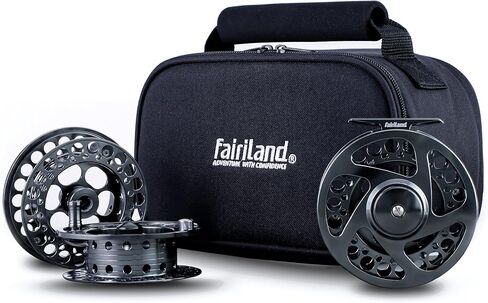 TURMAX Fly Reel Large Arbor CNC-Machined Fly Fishing Reel 3/4, 5/6, 7/8, from Bar Stock Aluminum with Sealed Carbon Drag in Saudi Arabia