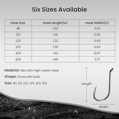 25 حزمة من خطافات صيد الأخطبوط، خطافات صيد منقار من الفولاذ عالي الكربون للمياه العذبة المالحة، مجموعة خطافات صيد كبيرة دودة، خطافات صيد شائكة قوية لسمك السلور المرقط in Kuwait