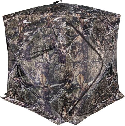 Ameristep FieldView 3 متين في اتجاه واحد، رؤية من خلال شبكة مركزية، نمط الصيد الأرضي أعمى | 3 إخفاء الصيادين | موسي أوك DNA كامو in Kuwait