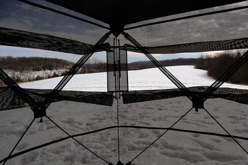 Ameristep FieldView 3 متين في اتجاه واحد، رؤية من خلال شبكة مركزية، نمط الصيد الأرضي أعمى | 3 إخفاء الصيادين | موسي أوك DNA كامو in Kuwait