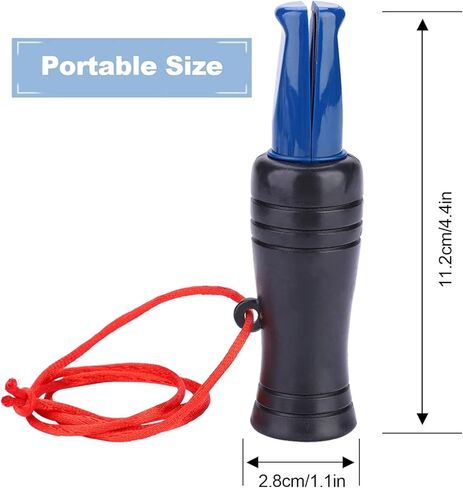 Yosoo بطة صافرة، PVC صوت واقعي بطة دعوة مالارد الصيد صافرة مع الحبل الدراج دعوة بطة الأفخاخ المتصل بطة صافرة Quacker للصيد في الهواء الطلق صياد in Saudi Arabia