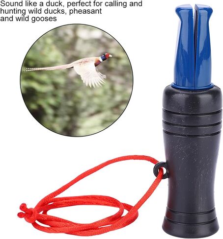 Yosoo بطة صافرة، PVC صوت واقعي بطة دعوة مالارد الصيد صافرة مع الحبل الدراج دعوة بطة الأفخاخ المتصل بطة صافرة Quacker للصيد في الهواء الطلق صياد in Saudi Arabia