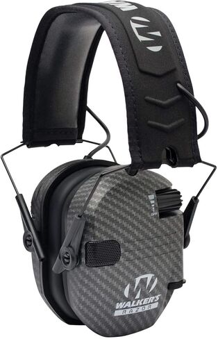 Walker's Razor Slim Ultra Low Profile Compact Design Adjustable Range Shooting Hunting Hearing Protection Electronic Earmuffs in Saudi Arabia