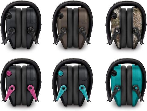 Walker's Razor Slim Ultra Low Profile Compact Design Adjustable Range Shooting Hunting Hearing Protection Electronic Earmuffs in Saudi Arabia
