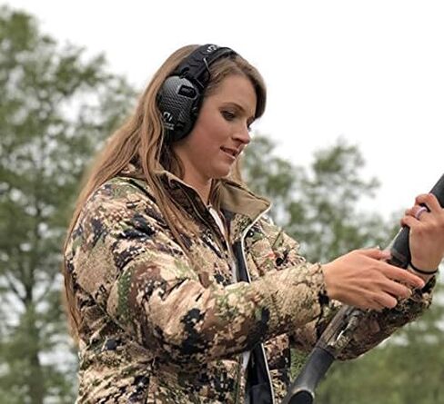 Walker's Razor Slim Ultra Low Profile Compact Design Adjustable Range Shooting Hunting Hearing Protection Electronic Earmuffs in Saudi Arabia