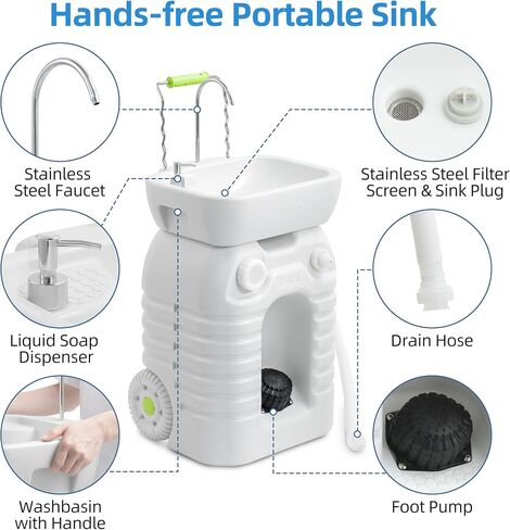 YITAHOME Portable Sink 3006 3010 3011 in Saudi Arabia