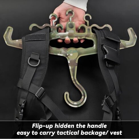 قم بترقية الشماعات فائقة التحمل للمعدات التكتيكية، منظم حقيبة الظهر لمعدات الشرطة التكتيكية المحمولة للتدريب التكتيكي CS في الهواء الطلق in Kuwait