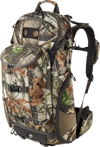 TIDEWE Hunting Backpack 3400cu, Silent Frame Hunting Pack for Bow/Rifle/Pistol(Next Camo G2) in Saudi Arabia
