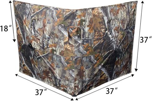 VENATIC Cloak Lite, Portable Quick Setup Lightweight Camouflage Pop Up 2-Sided Ground Hunting Blind in Saudi Arabia